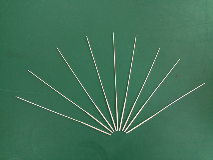 1.0-1.1mm1,针身直径医用银质针规格:4,严格加工工艺,保证产品质量.